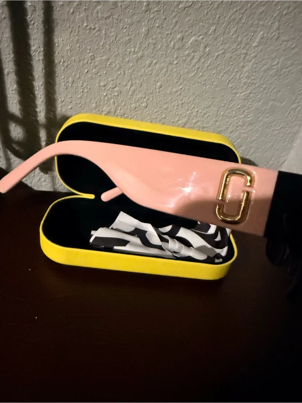 Marc Jacobs Black Square Sunglasses
